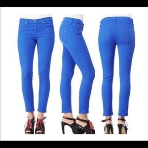 rag & bone/JEAN for Intermix Capri in Liza Blue